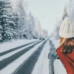 met de auto naar de wintersport